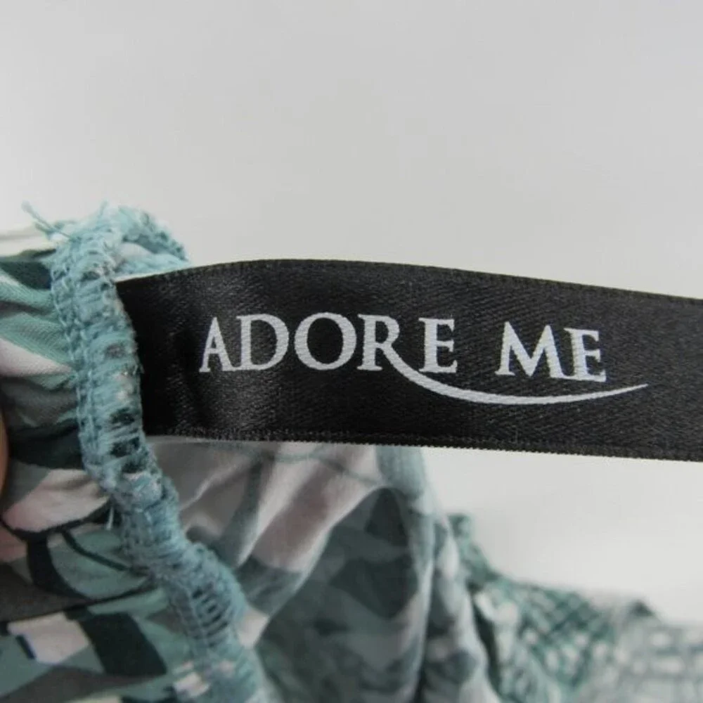 Adore Me womens pants tropical green with pockets Size XL - Picture 9 of 15